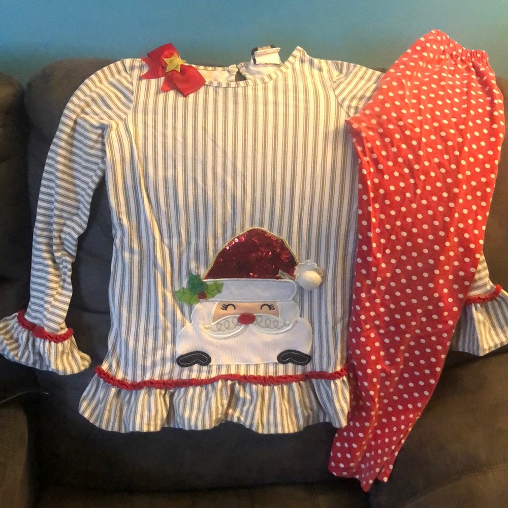 Girls Christmas outfit
